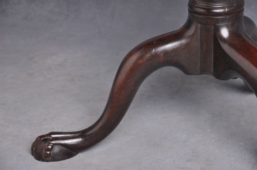 MID 18TH CENTURY MAHOGANY TRIPOD - ADDITIONAL PHOTO 3
