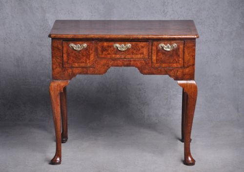 EARLY 18TH CENTURY BURR YEW WOOD LOWBOY - ADDITIONAL PHOTO 1