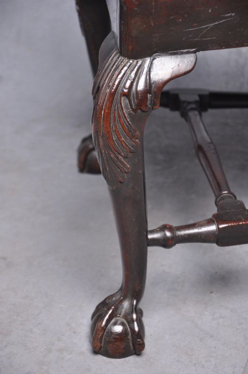 PAIR OF EARLY 18TH CENTURY MAHOGANY SIDE CHAIRS - ADDITIONAL PHOTO 2