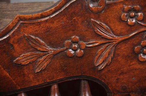 A FINE 18TH CENTURY WALNUT FRENCH PANETTIERE - ADDITIONAL PHOTO 7