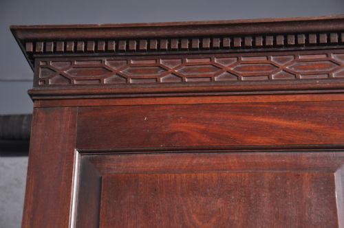 FINE 18TH CENTURY MAHOGANY BUREAU BOOKCASE - ADDITIONAL PHOTO 7