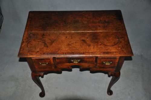 EARLY 18TH CENTURY OAK LOWBOY - ADDITIONAL PHOTO 1