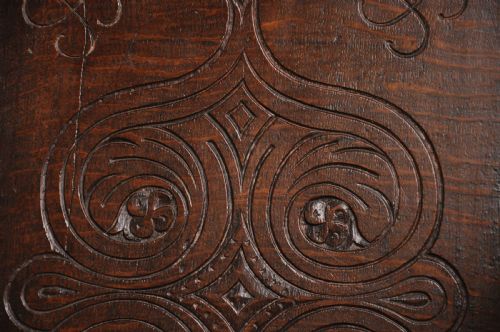 17TH CENTURY OAK WAINSCOT CHAIR - ADDITIONAL PHOTO 5