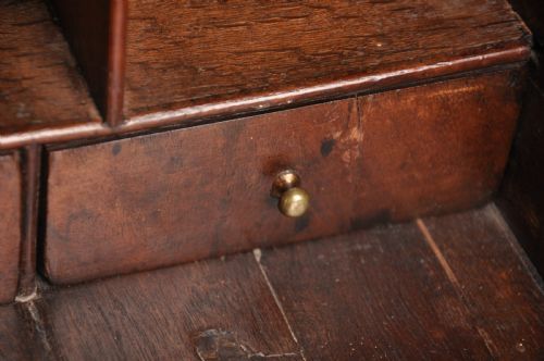 18TH CENTURY WALNUT SECRETAIRE CHEST OF DRAWERS - ADDITIONAL PHOTO 14
