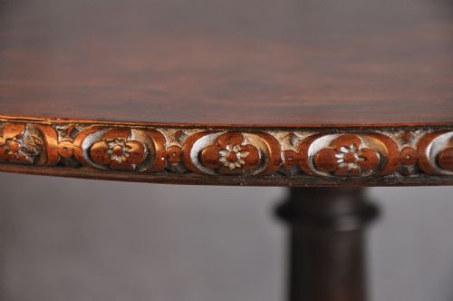 FINE 18TH CENTURY MAHOGANY TRIPOD TABLE - ADDITIONAL PHOTO 7