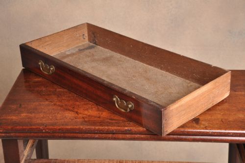 MID 18TH CENTURY MAHOGANY TEA TABLE - ADDITIONAL PHOTO 4