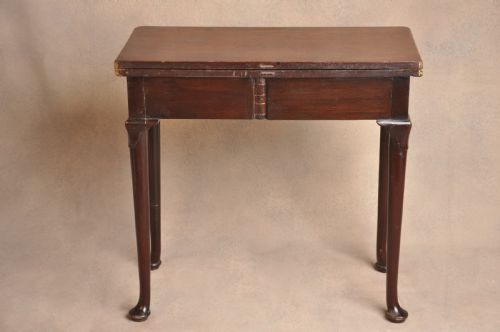 MID 18TH CENTURY MAHOGANY TEA TABLE - ADDITIONAL PHOTO 11