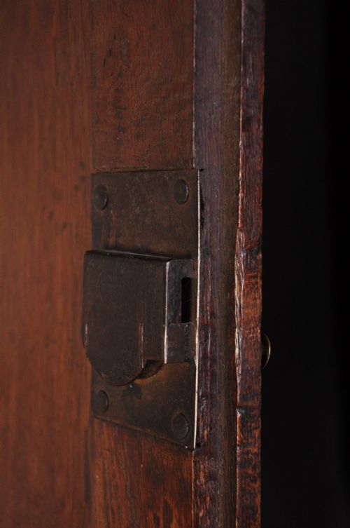 18TH CENTURY OAK BUREAU BOOKCASE - ADDITIONAL PHOTO 7