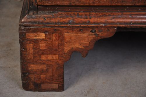 18TH CENTURY OAK BUREAU BOOKCASE - ADDITIONAL PHOTO 10