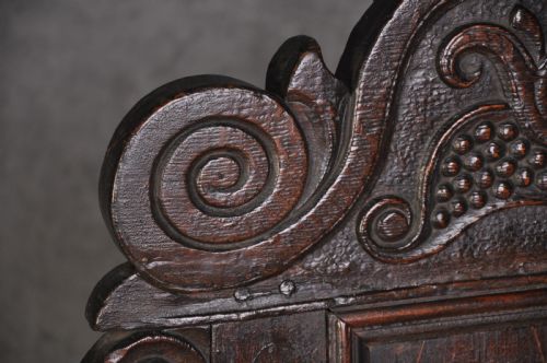 17TH CENTURY YORKSHIRE OAK WAINSCOT CHAIR - ADDITIONAL PHOTO 2
