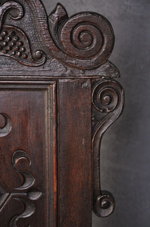 17TH CENTURY YORKSHIRE OAK WAINSCOT CHAIR - ADDITIONAL PHOTO 3