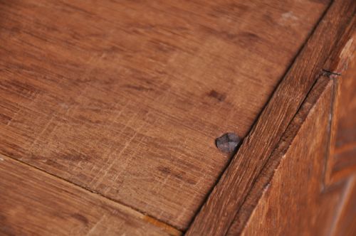 17TH CENTURY OAK CHEST OF DRAWERS - ADDITIONAL PHOTO 7
