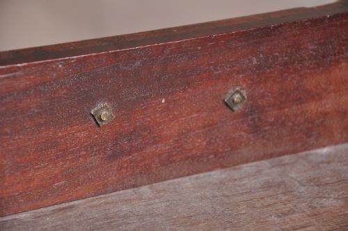 18TH CENTURY MAHOGANY CHEST OF DRAWERS - ADDITIONAL PHOTO 7