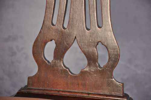 18TH CENTURY MAHOGANY HEPPLEWHITE CHAIR - ADDITIONAL PHOTO 5