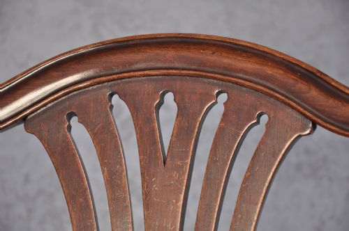 18TH CENTURY MAHOGANY HEPPLEWHITE CHAIR - ADDITIONAL PHOTO 6