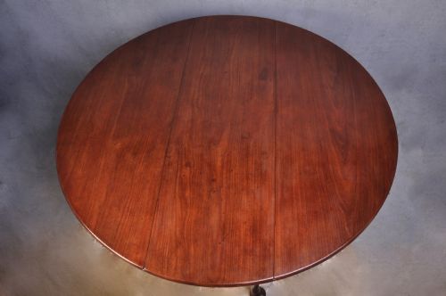 18TH CENTURY MAHOGANY DROP LEAF TABLE - ADDITIONAL PHOTO 1