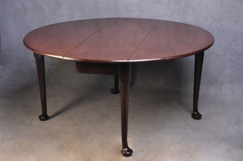 18TH CENTURY MAHOGANY DROP LEAF TABLE - ADDITIONAL PHOTO 2
