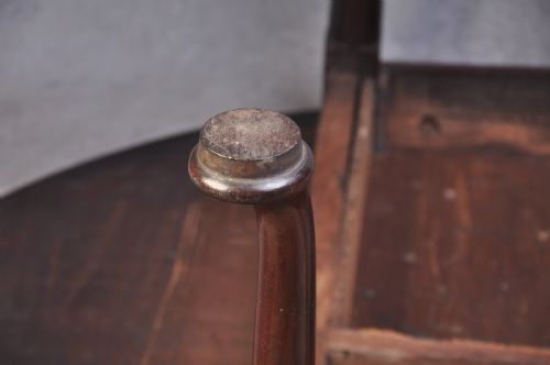 18TH CENTURY MAHOGANY DROP LEAF TABLE - ADDITIONAL PHOTO 6