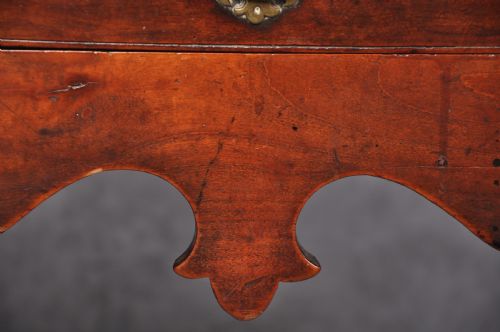 RARE 18TH CENTURY CHERRYWOOD LOWBOY - ADDITIONAL PHOTO 2