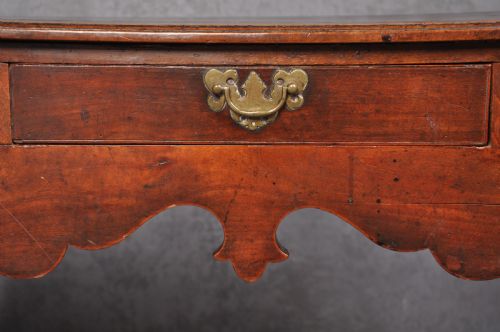 RARE 18TH CENTURY CHERRYWOOD LOWBOY - ADDITIONAL PHOTO 3