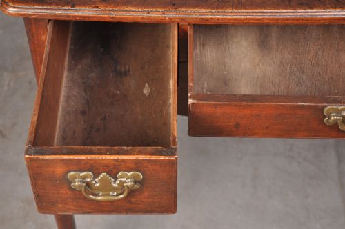 RARE 18TH CENTURY CHERRYWOOD LOWBOY - ADDITIONAL PHOTO 10