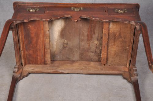RARE 18TH CENTURY CHERRYWOOD LOWBOY - ADDITIONAL PHOTO 13