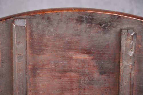 A RARE 18TH CENTURY CHERRYWOOD TRIPOD TABLE - ADDITIONAL PHOTO 7