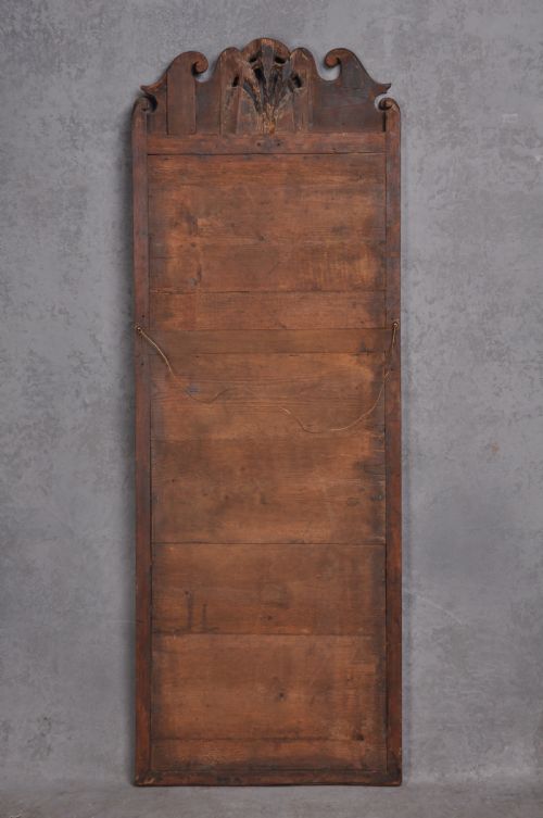 EARLY 18TH CENTURY WALNUT GILT WOOD PIER MIRROR - ADDITIONAL PHOTO 4