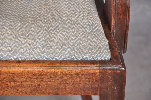 18TH CENTURY MAHOGANY HEPPLEWHITE ARMCHAIR - ADDITIONAL PHOTO 2