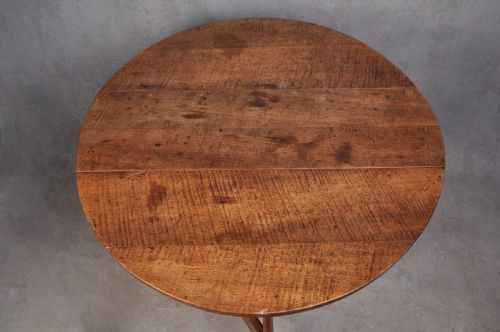 17TH CENTURY FIGURED OAK GATELEG TABLE - ADDITIONAL PHOTO 2