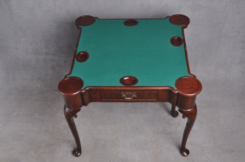 FINE 18TH CENTURY MAHOGANY CARD TABLE - ADDITIONAL PHOTO 5