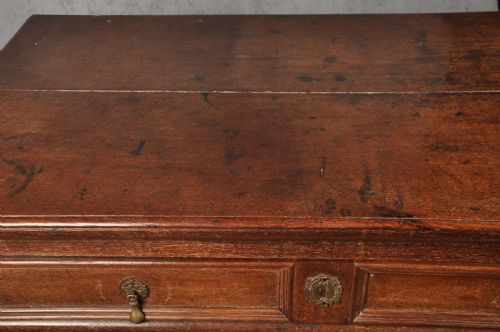 17TH CENTURY OAK CHEST OF DRAWERS - ADDITIONAL PHOTO 5