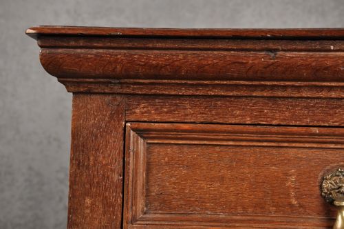 17TH CENTURY OAK CHEST OF DRAWERS - ADDITIONAL PHOTO 12