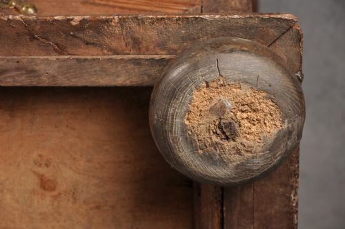17TH CENTURY OAK CHEST OF DRAWERS - ADDITIONAL PHOTO 14