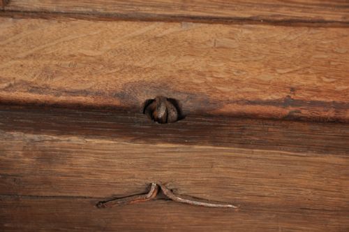 SMALL 17TH CENTURY COFFER - ADDITIONAL PHOTO 6