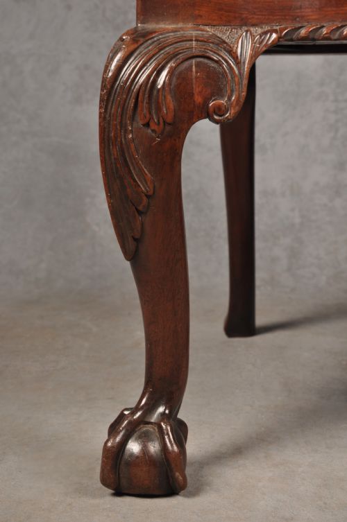 A FINE PAIR OF GEORGE II MAHOGANY SIDE CHAIRS - ADDITIONAL PHOTO 4