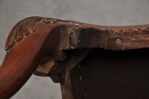 A FINE PAIR OF GEORGE II MAHOGANY SIDE CHAIRS - ADDITIONAL PHOTO 10