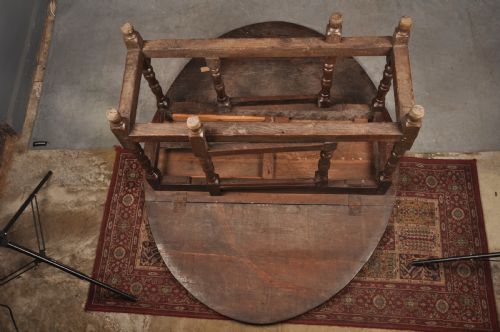 17TH CENTURY OAK GATELEG TABLE - ADDITIONAL PHOTO 5