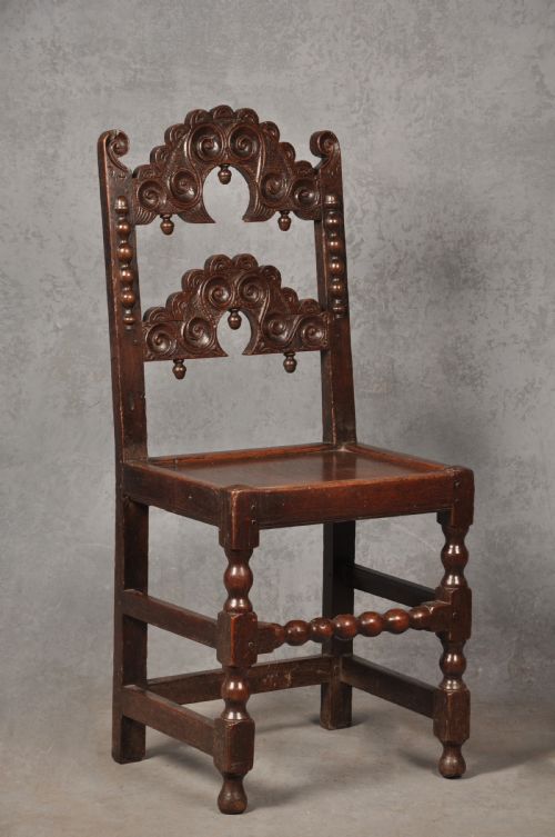 17th century oak yorkshire chair - CATEGORY: ANTIQUE CHAIRS - DATED 17TH CENTURY