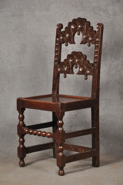 17TH CENTURY OAK YORKSHIRE CHAIR - ADDITIONAL PHOTO 1