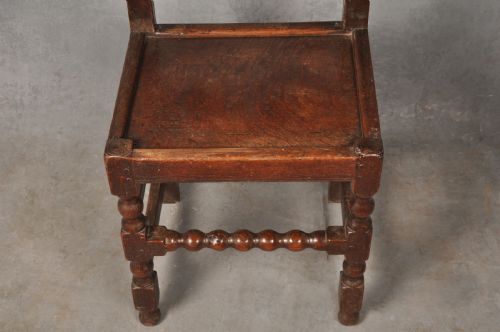 17TH CENTURY OAK YORKSHIRE CHAIR - ADDITIONAL PHOTO 3