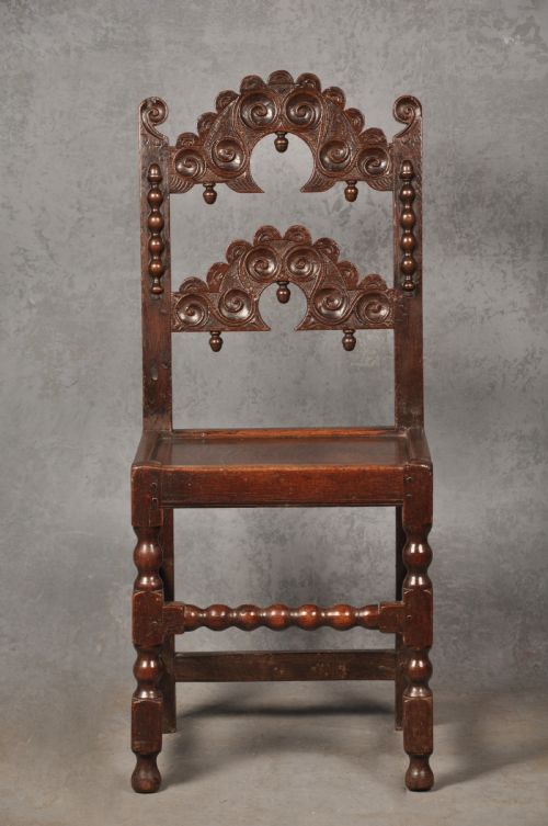 17TH CENTURY OAK YORKSHIRE CHAIR - ADDITIONAL PHOTO 7