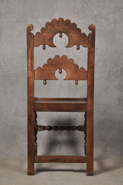17TH CENTURY OAK YORKSHIRE CHAIR - ADDITIONAL PHOTO 8