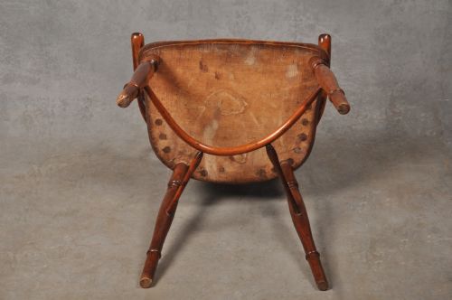 18TH CENTURY YEW WOOD WINDSOR CHAIR - ADDITIONAL PHOTO 9