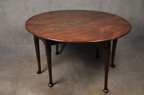 FINE 18TH CENTURY MAHOGANY DROP LEAF TABLE - ADDITIONAL PHOTO 1