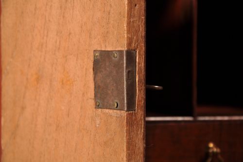 18TH CENTURY MAHOGANY SECRETAIRE TALLBOY - ADDITIONAL PHOTO 10