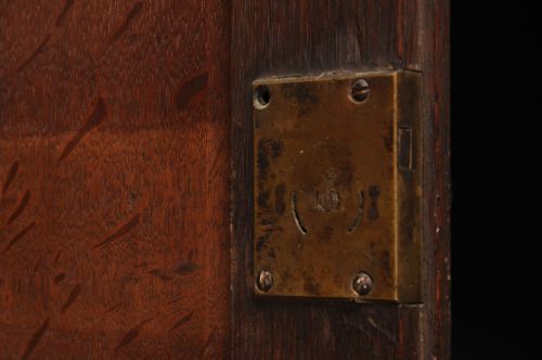 EARLY 18TH CENTURY OAK BUREAU BOOKCASE - ADDITIONAL PHOTO 9