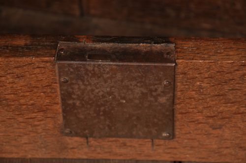EARLY 18TH CENTURY OAK BUREAU BOOKCASE - ADDITIONAL PHOTO 13