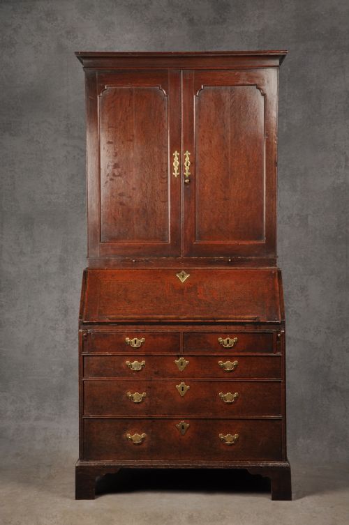 EARLY 18TH CENTURY OAK BUREAU BOOKCASE - ADDITIONAL PHOTO 20