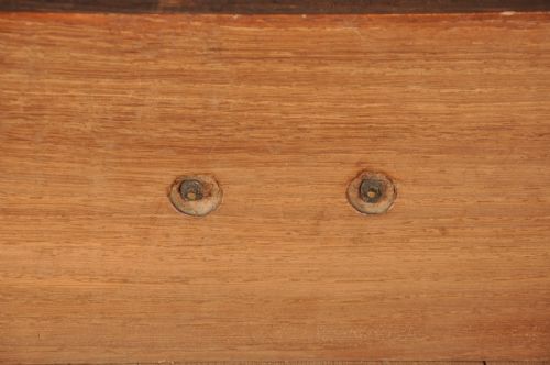 18TH CENTURY OAK CHEST OF DRAWERS - ADDITIONAL PHOTO 9
